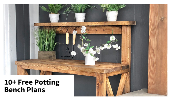 potting bench plans