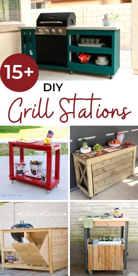 DIY Ooni Pizza Oven Stand or Grill Table - The Handyman's Daughter