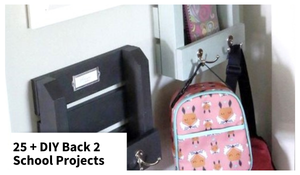 DIY Back to School Pin Backpack 