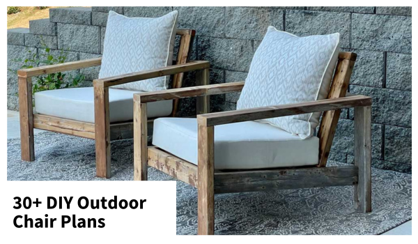 free diy outdoor chair plans