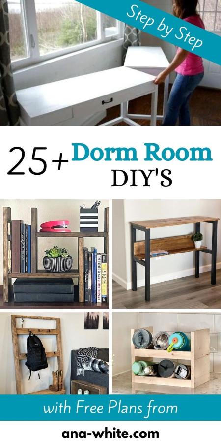 25+ Fun and Easy Dorm Room DIY'S