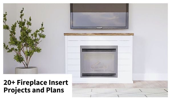 diy fireplace project plans