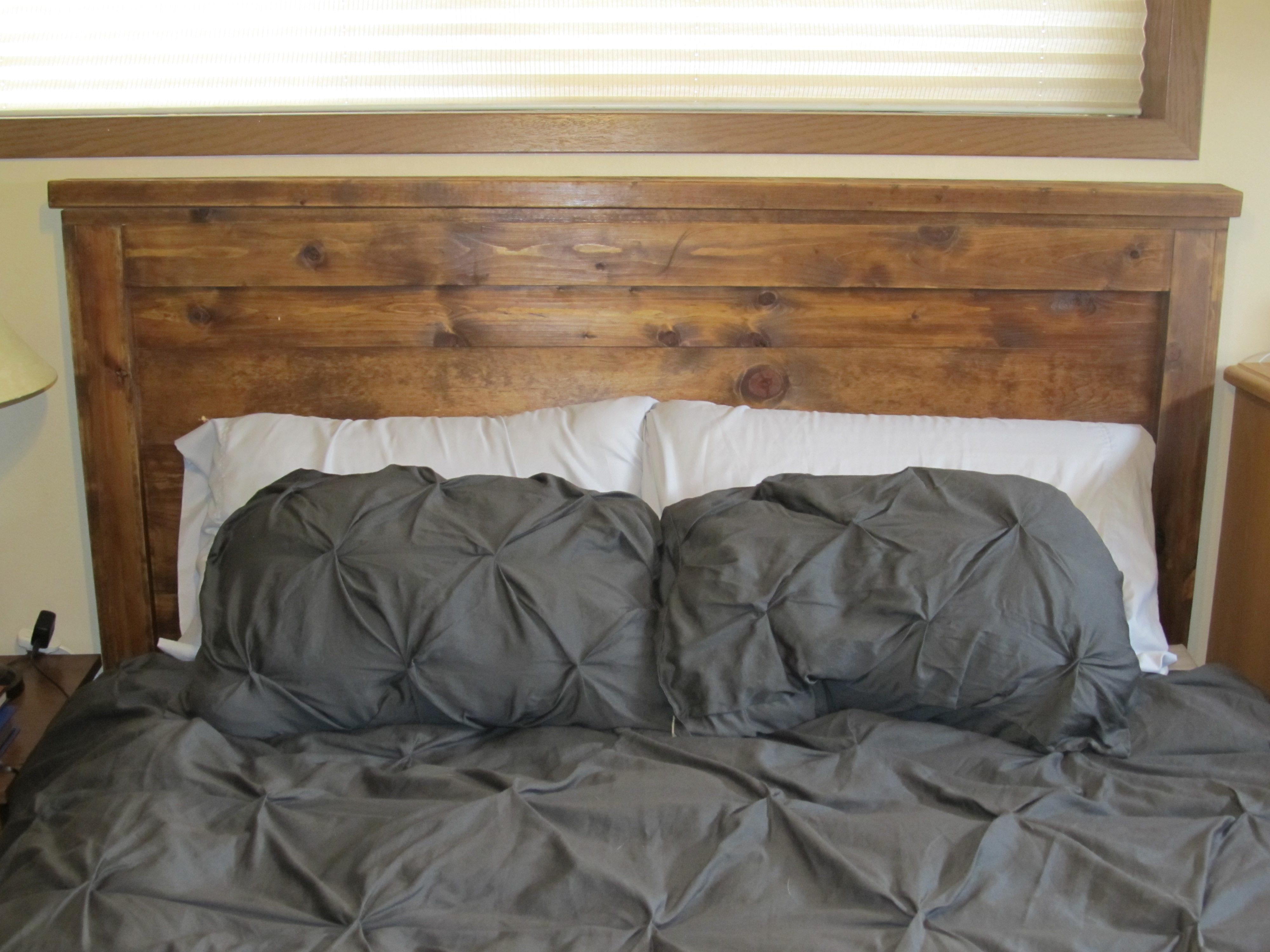 Reclaimed Wood Headboard Queen Size Ana White