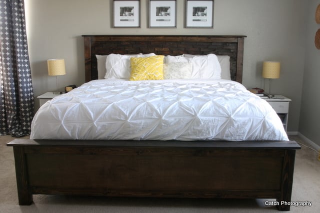 Cassidy Bed King Ana White, How Much Does It Cost To Build A King Size Bed Frame