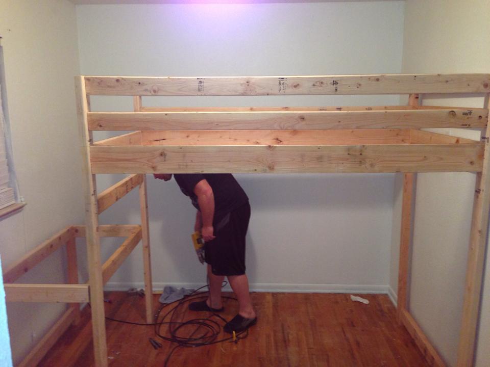 Camp Loft Bed Modified Height 