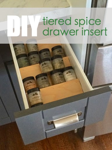 spice drawer insert