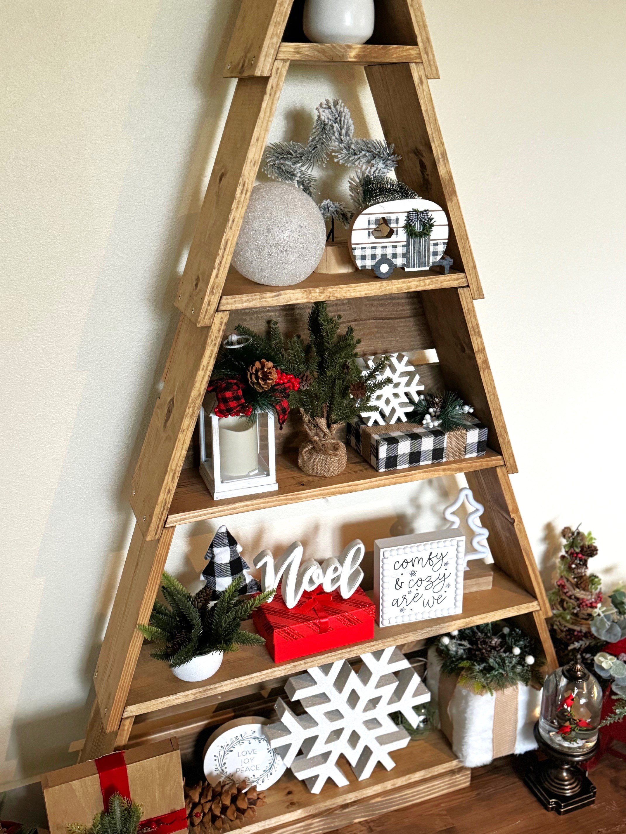 stacking tree shelf