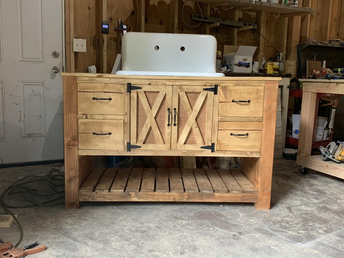 Anna White Bathroom Vanity