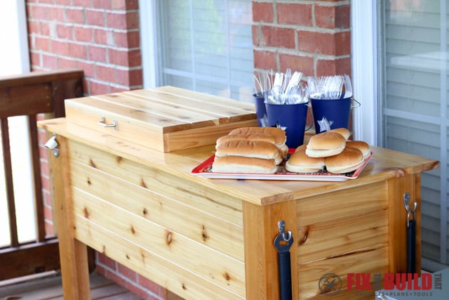 how to build a grill cart