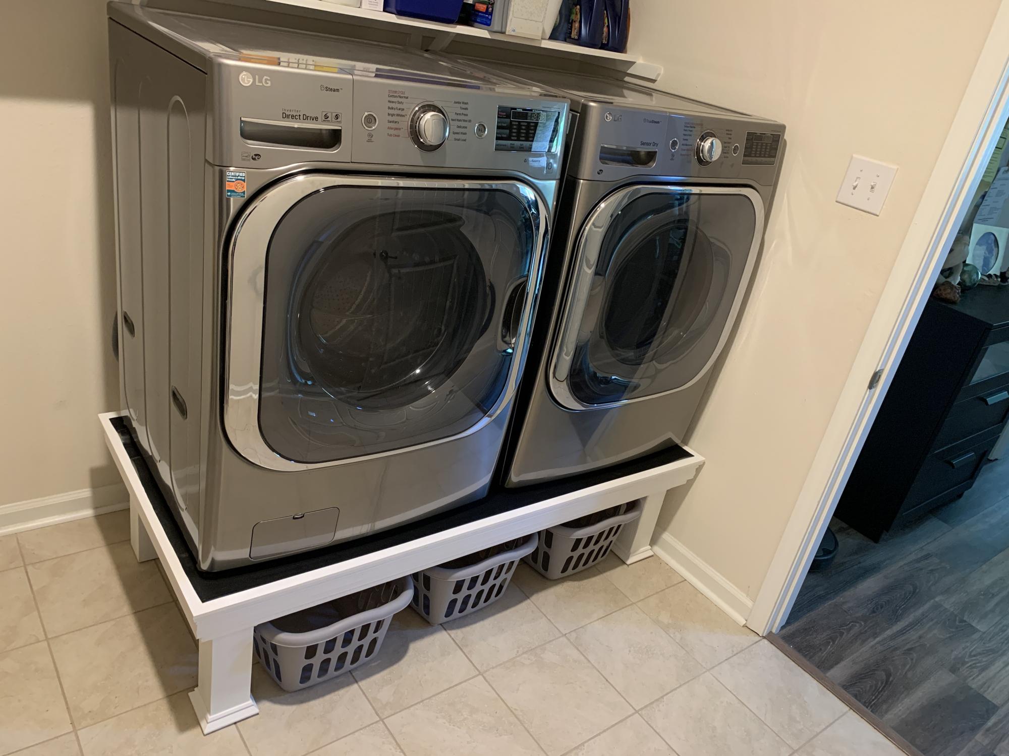 Diy Washer Dryer Stand How To Build Your Own Diy Washer And Dryer