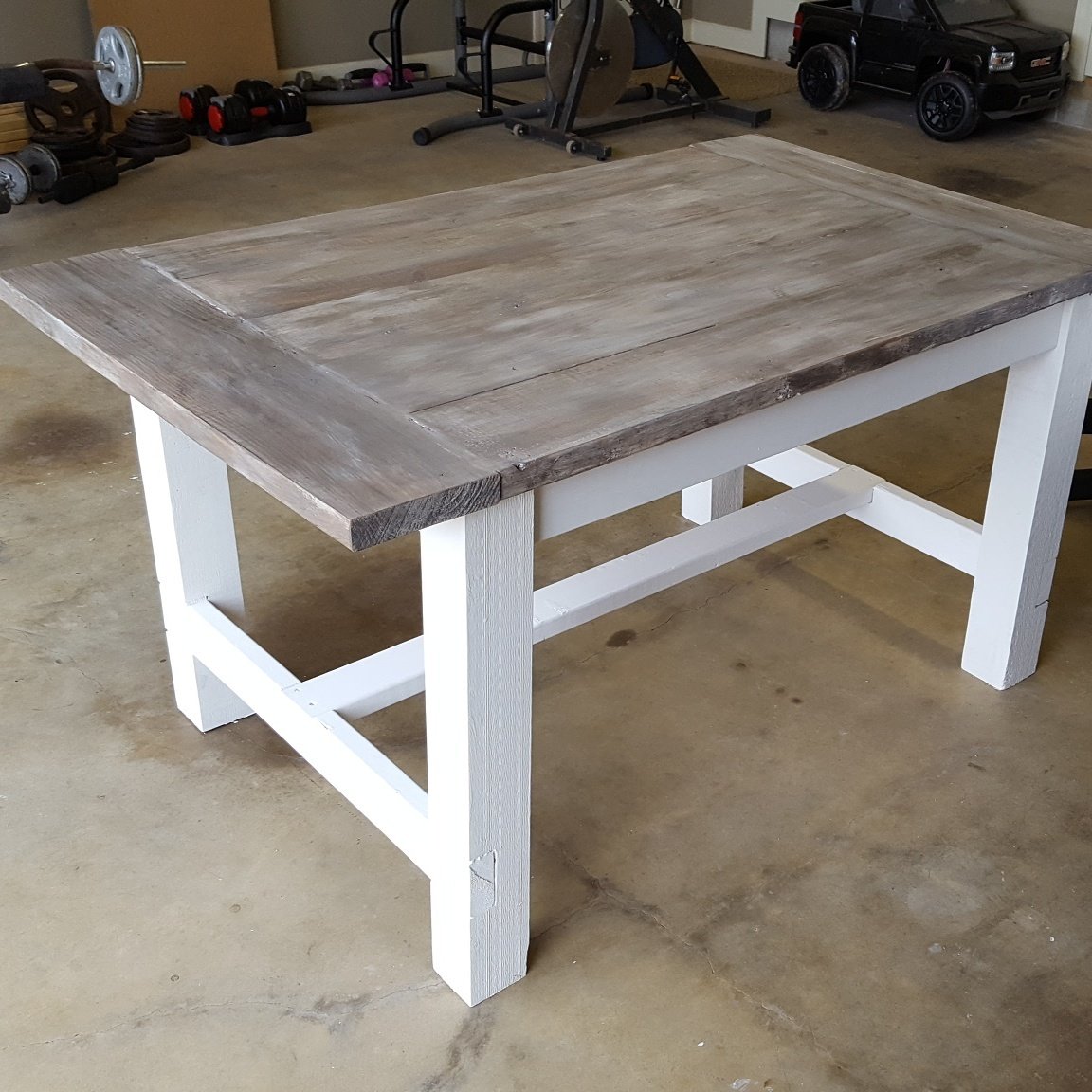 Farmhouse Table And Bench