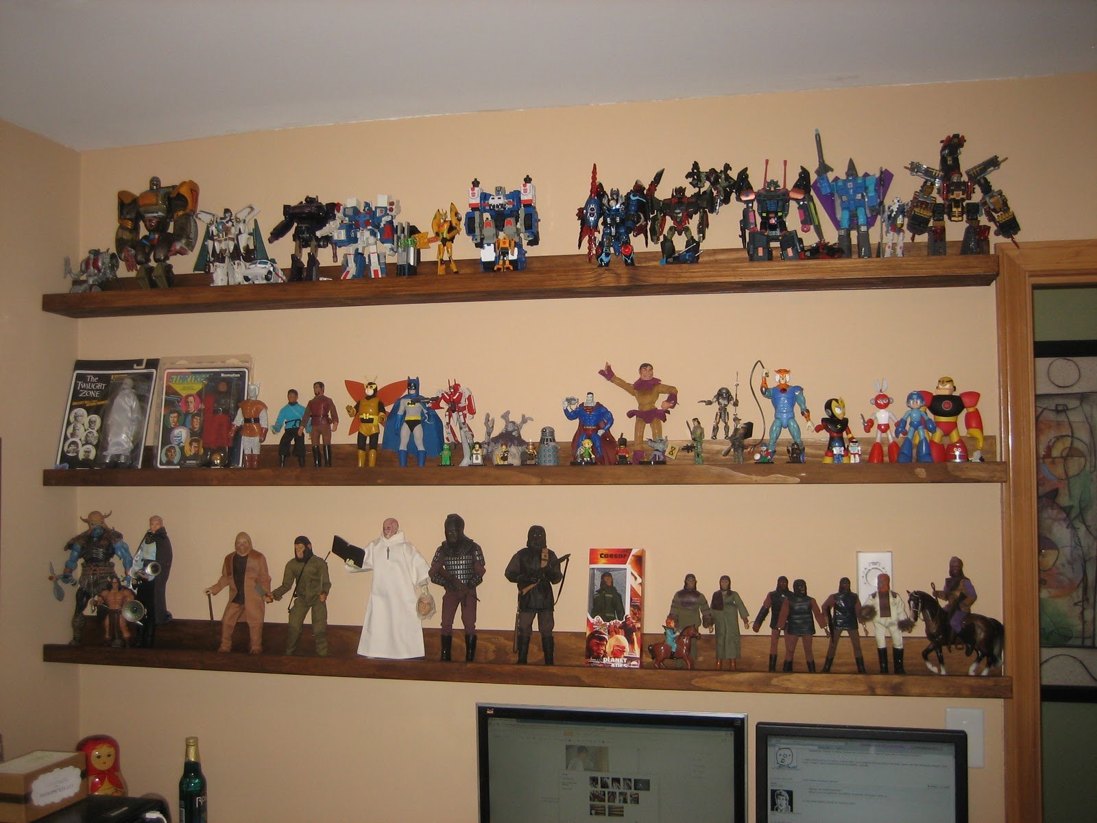toy collection display
