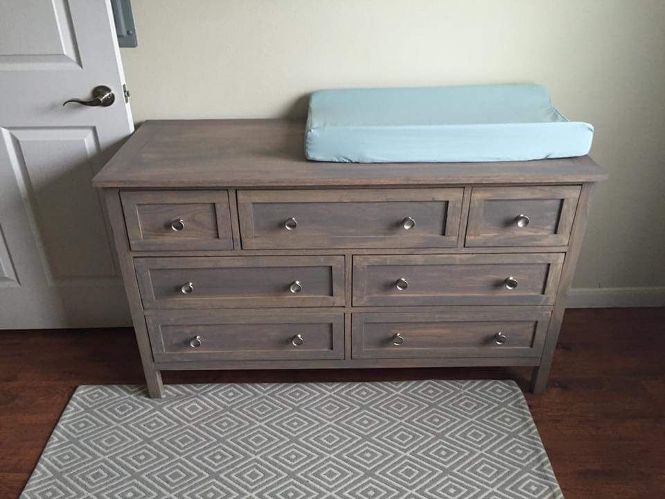 changing table dresser plans