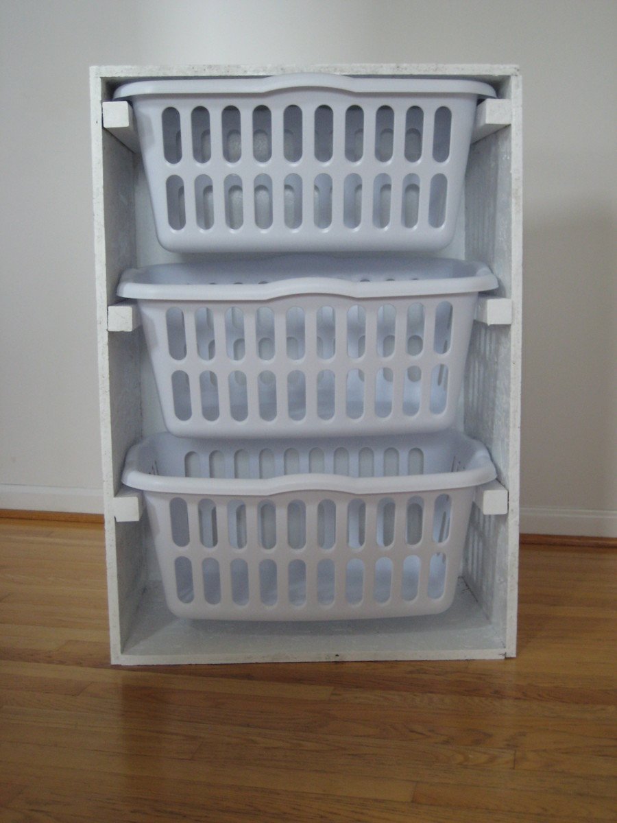 laundry basket organizer
