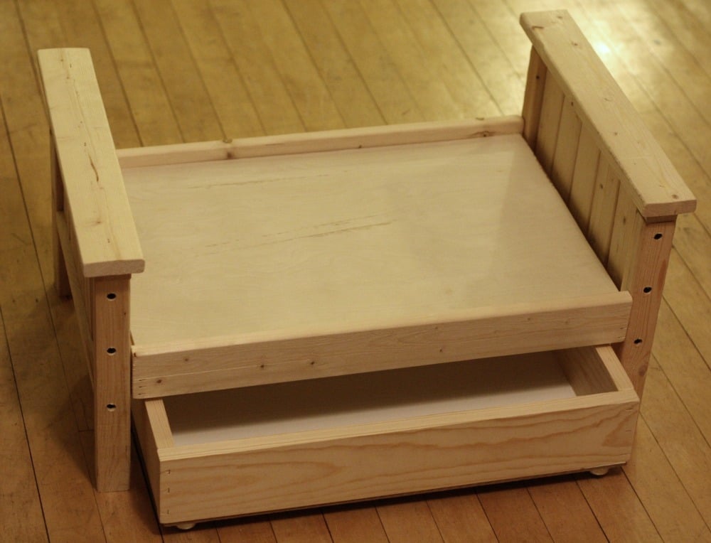 Doll Bed with Trundle