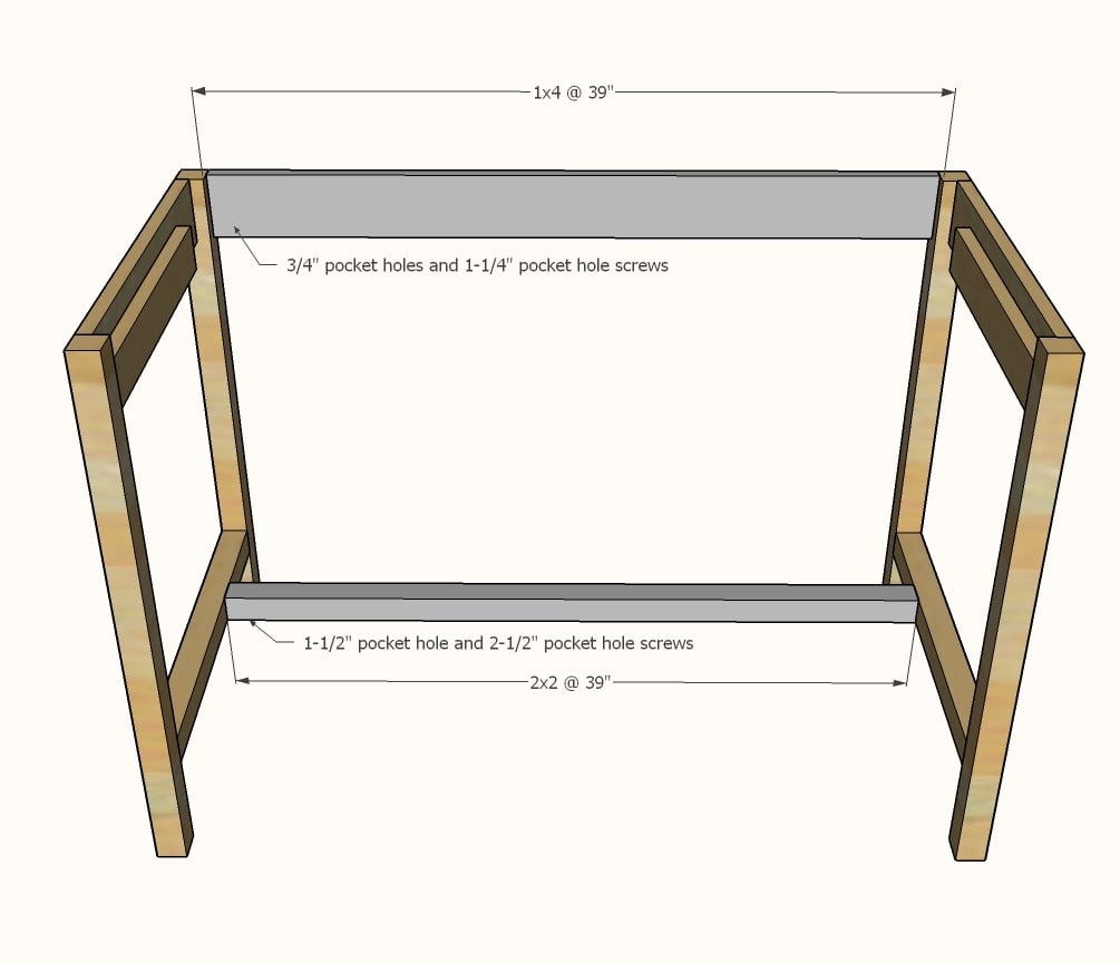 How To Build A Small DIY Writing Desk With Drawer - Part 1 - Addicted 2  Decorating®