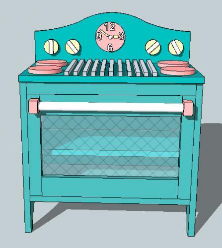 Build The Cutest Play Stove EVER!