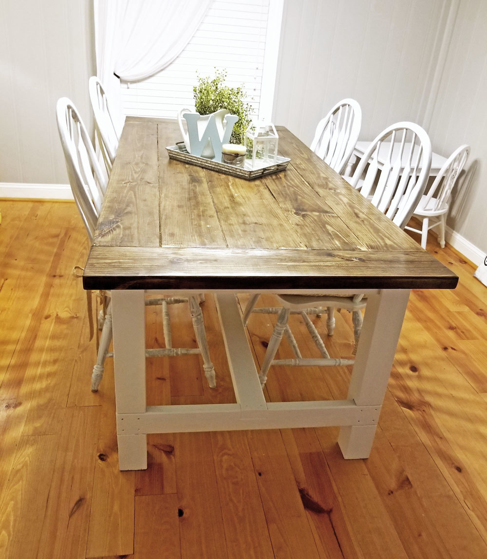 My Ana White Farmhouse Table Ana White