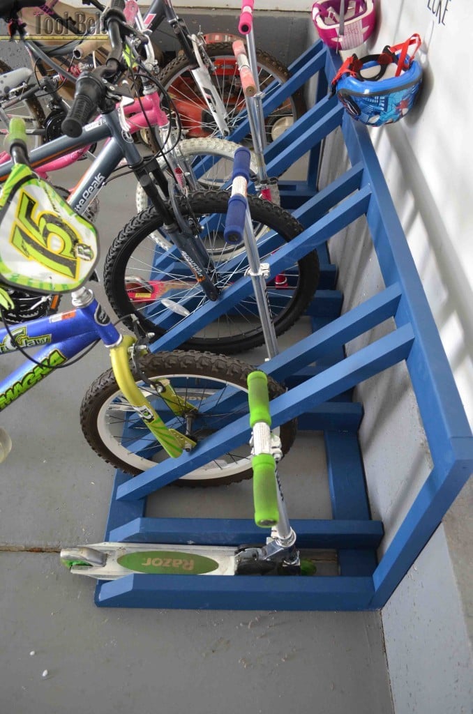 kids bike stand