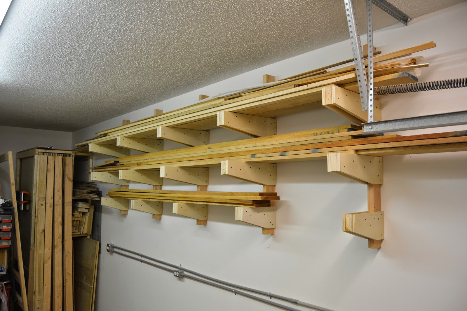 wood storage rack plans