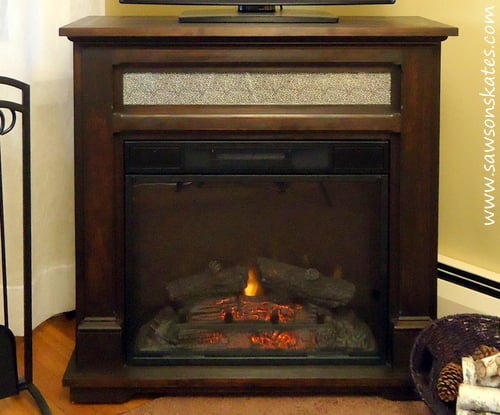 How to build an electric fireplace mantle free plans