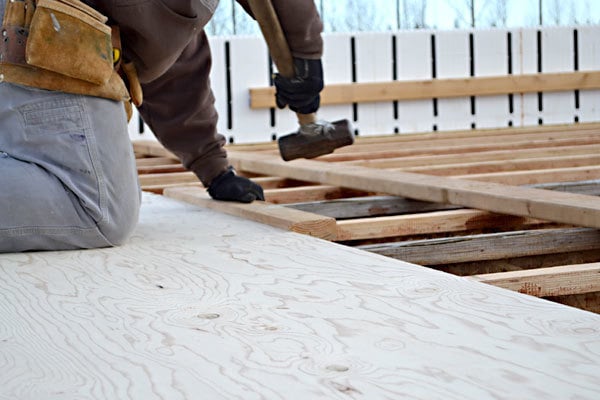How To Install A Subfloor On Joists Ana White