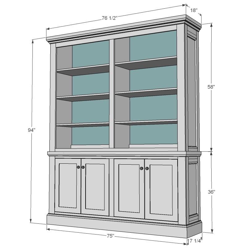 sideboard plans