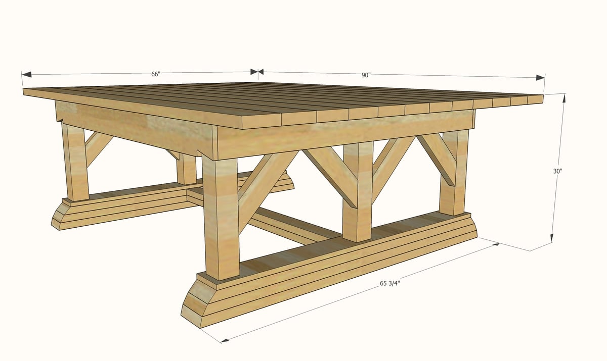 double wide outdoor dining table huge square