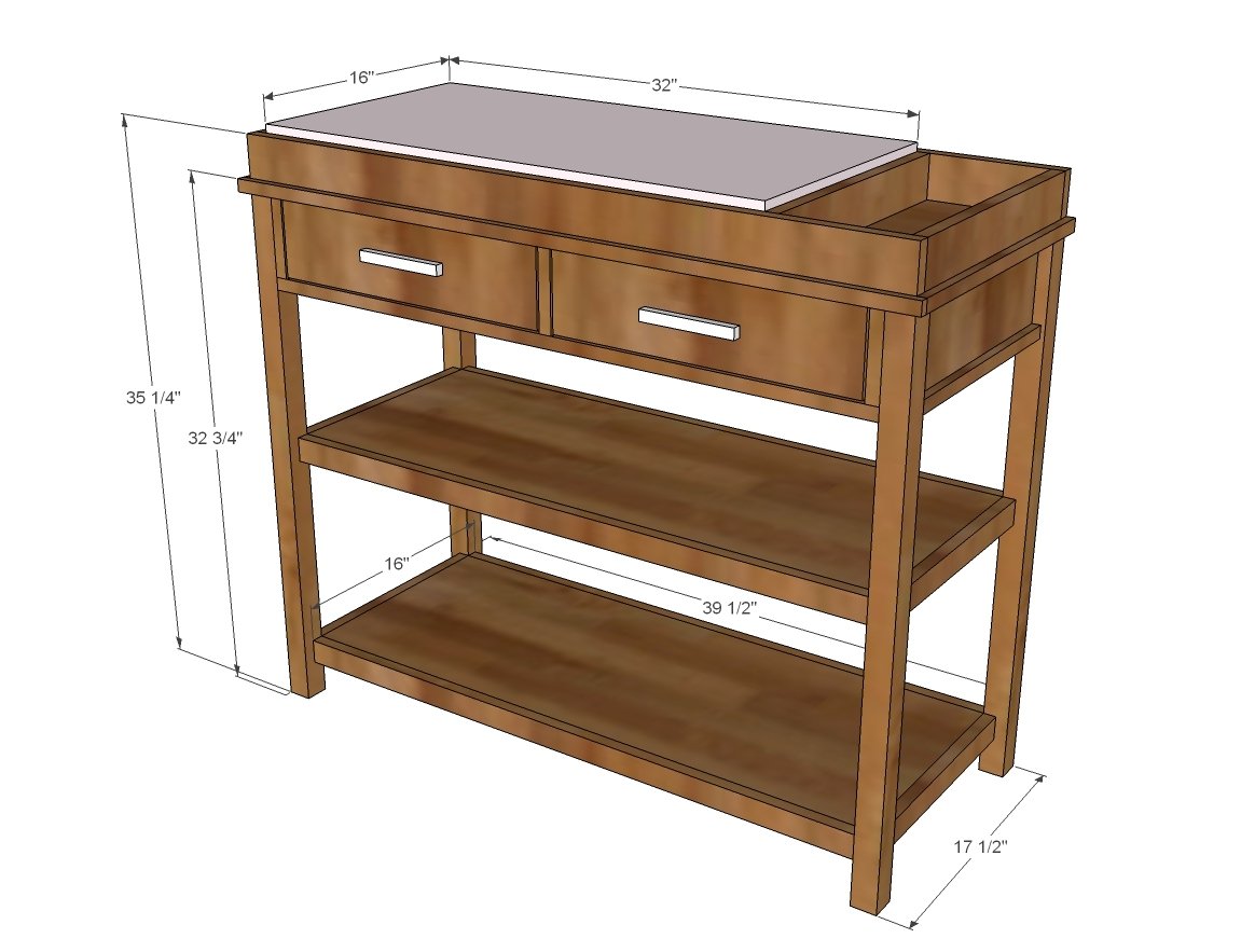 pottery barn ultimate changing table