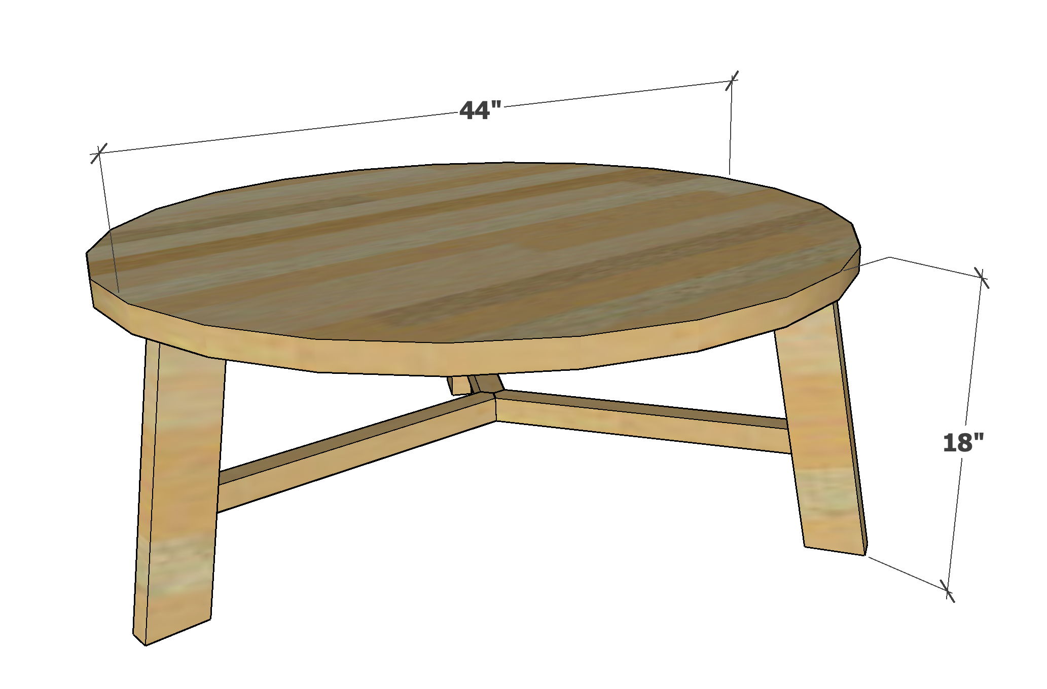 dimensions for pottery barn rustic farmhouse coffee table