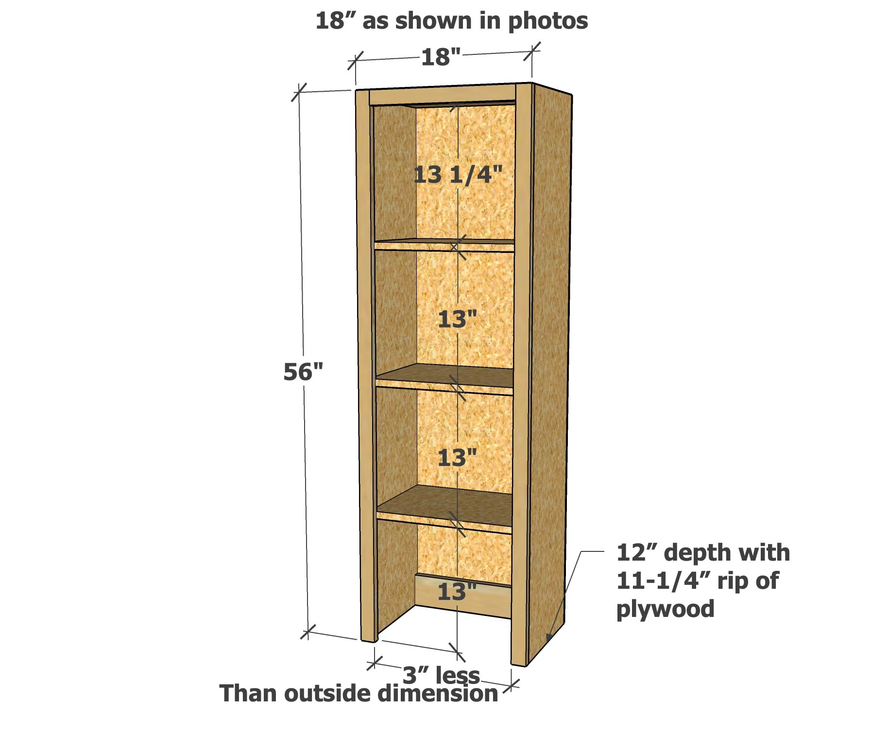 dimensions for the desk hutch towers