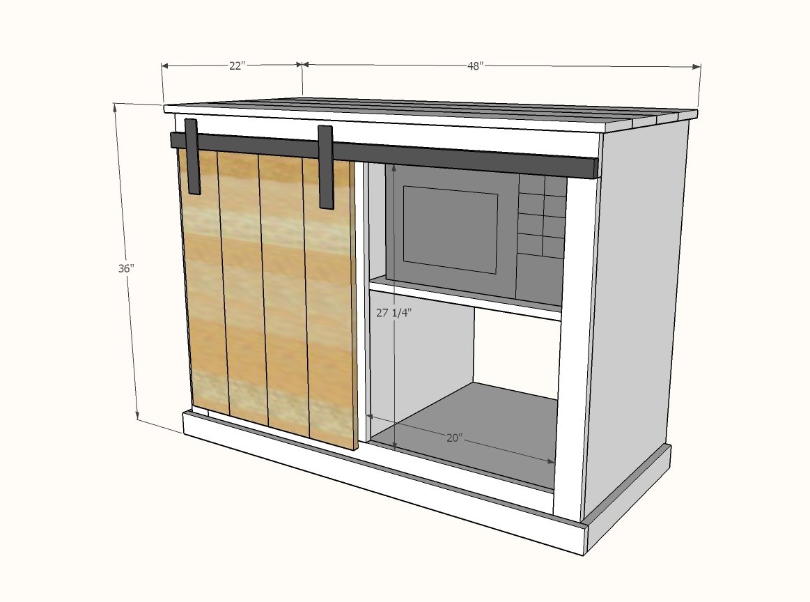 Barn Door Cabinet With Mini Fridge And, Mini Refrigerator Cabinet Ikea