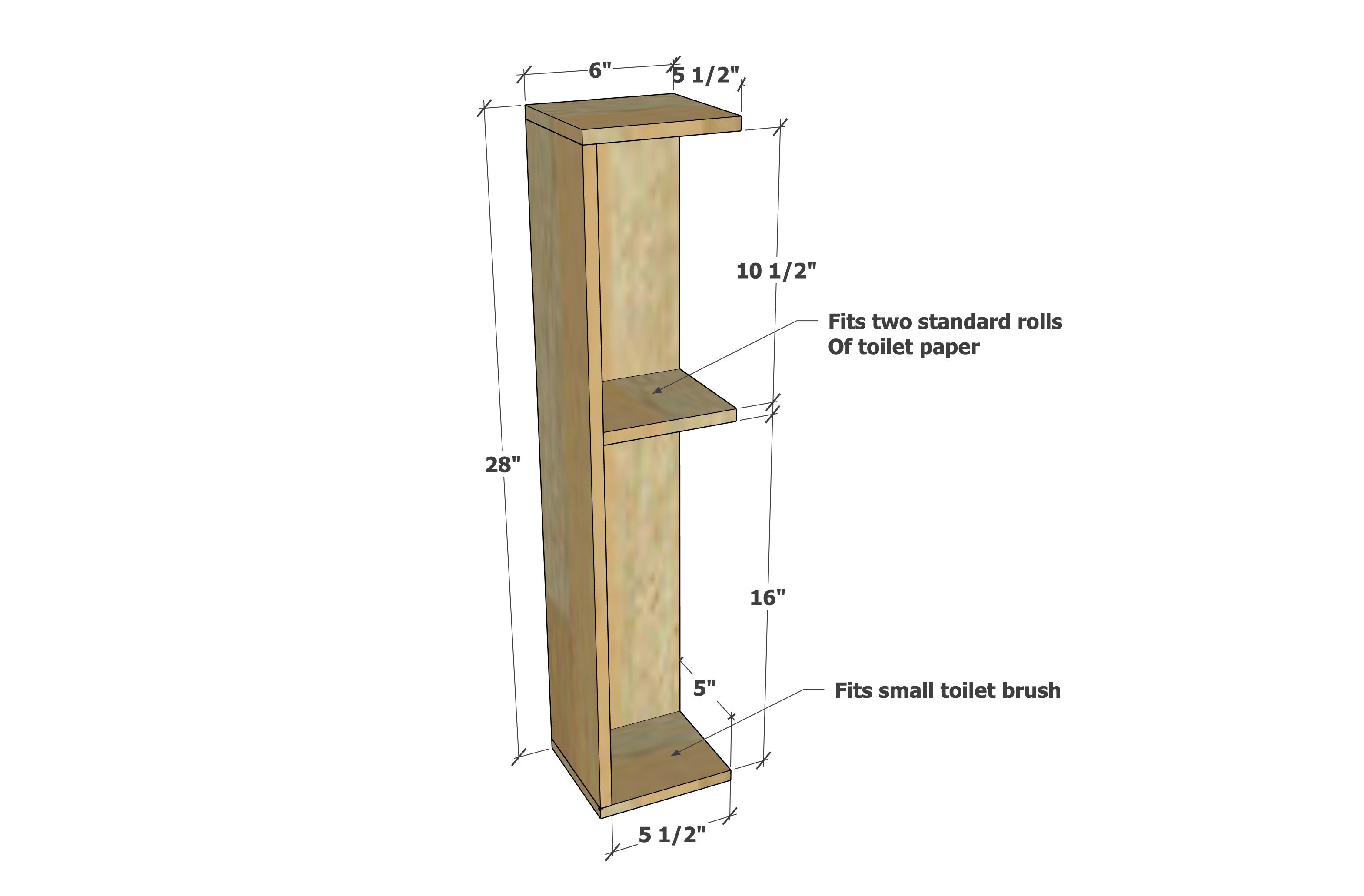 toilet organizer shelf