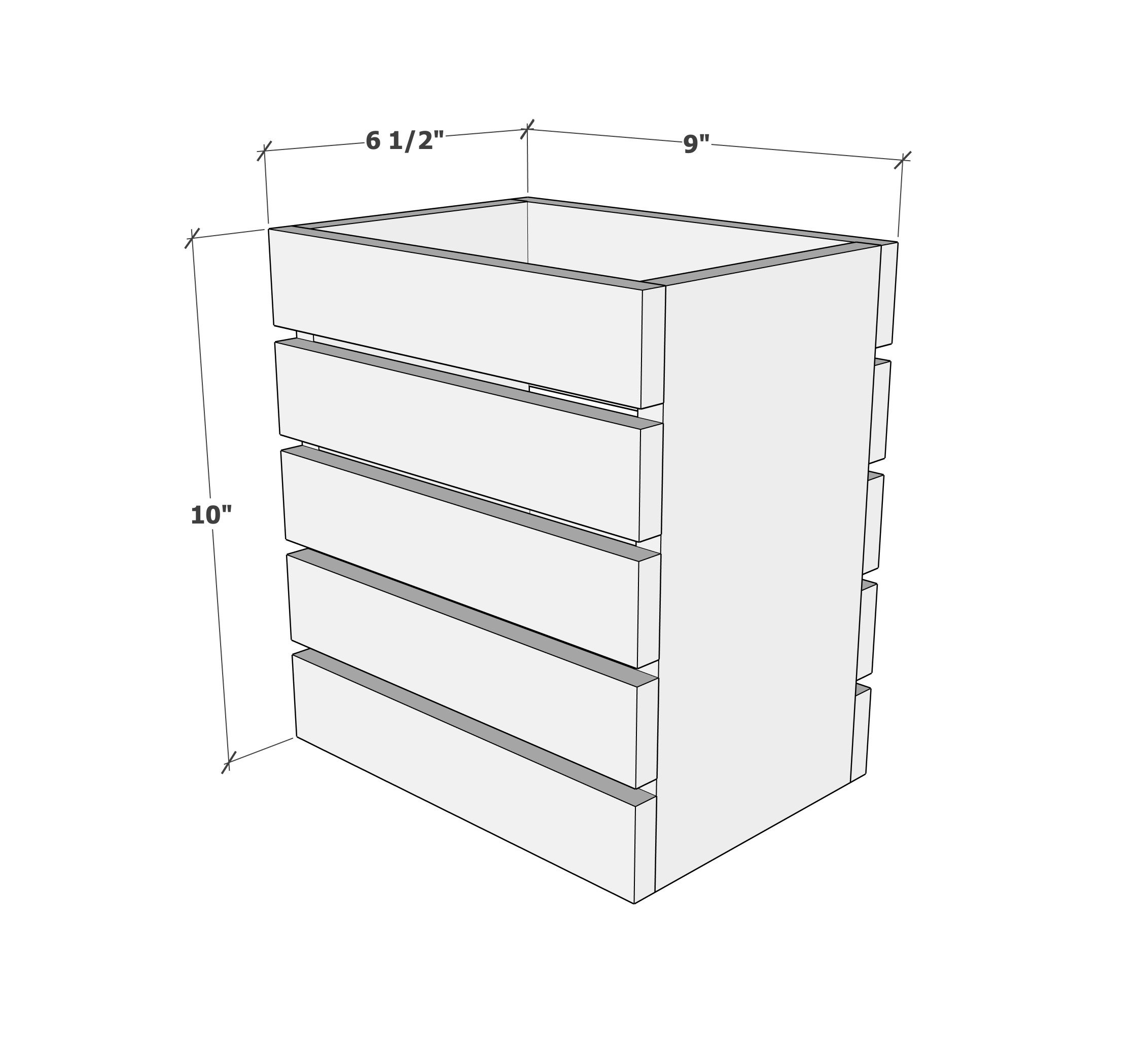 wood crate vase holder free plans