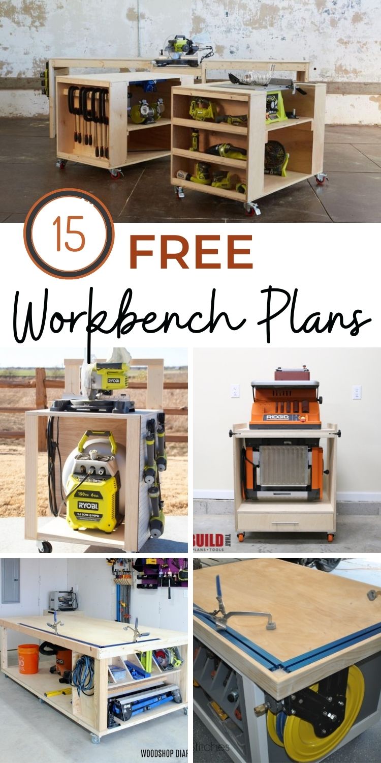 15 Free Workbench Plans