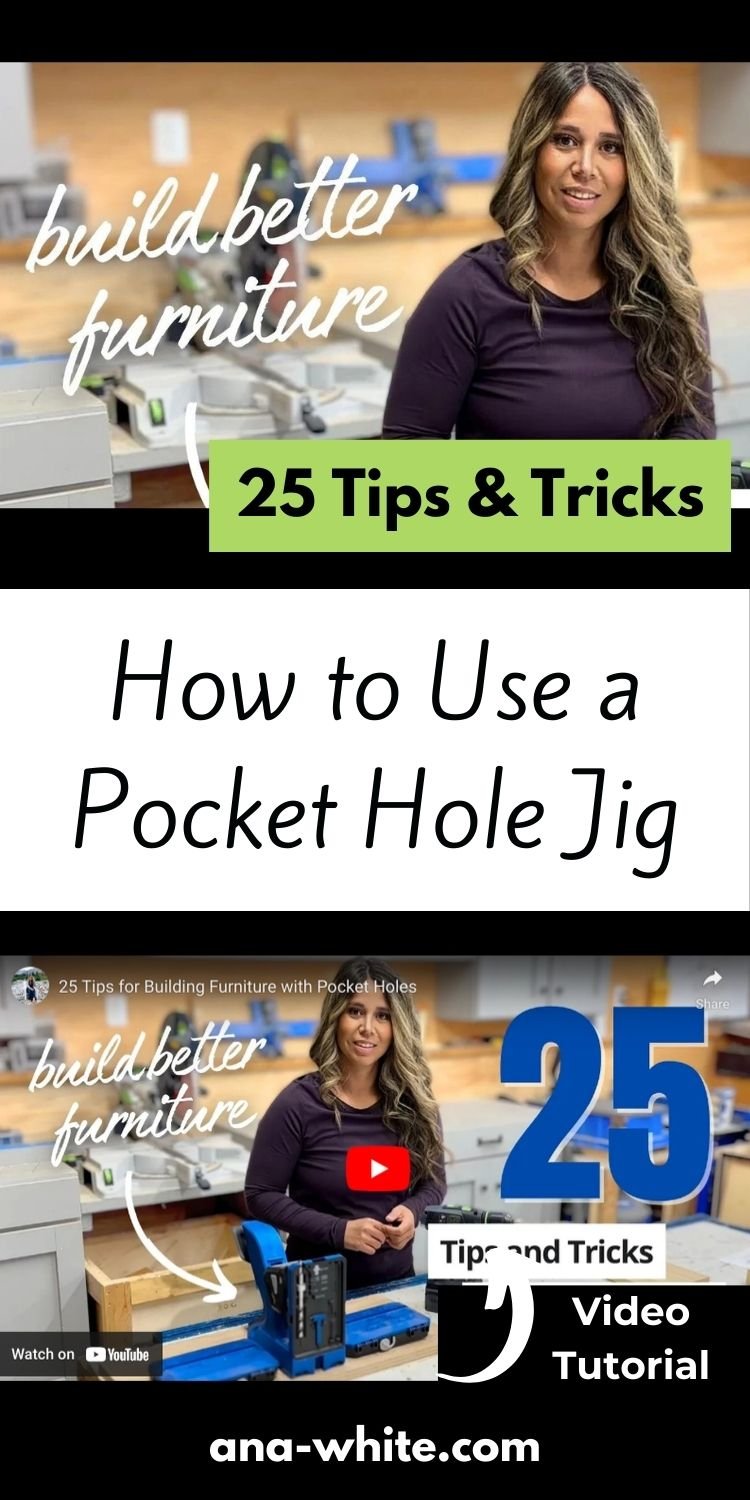 How to Use a Pocket Hole Jig