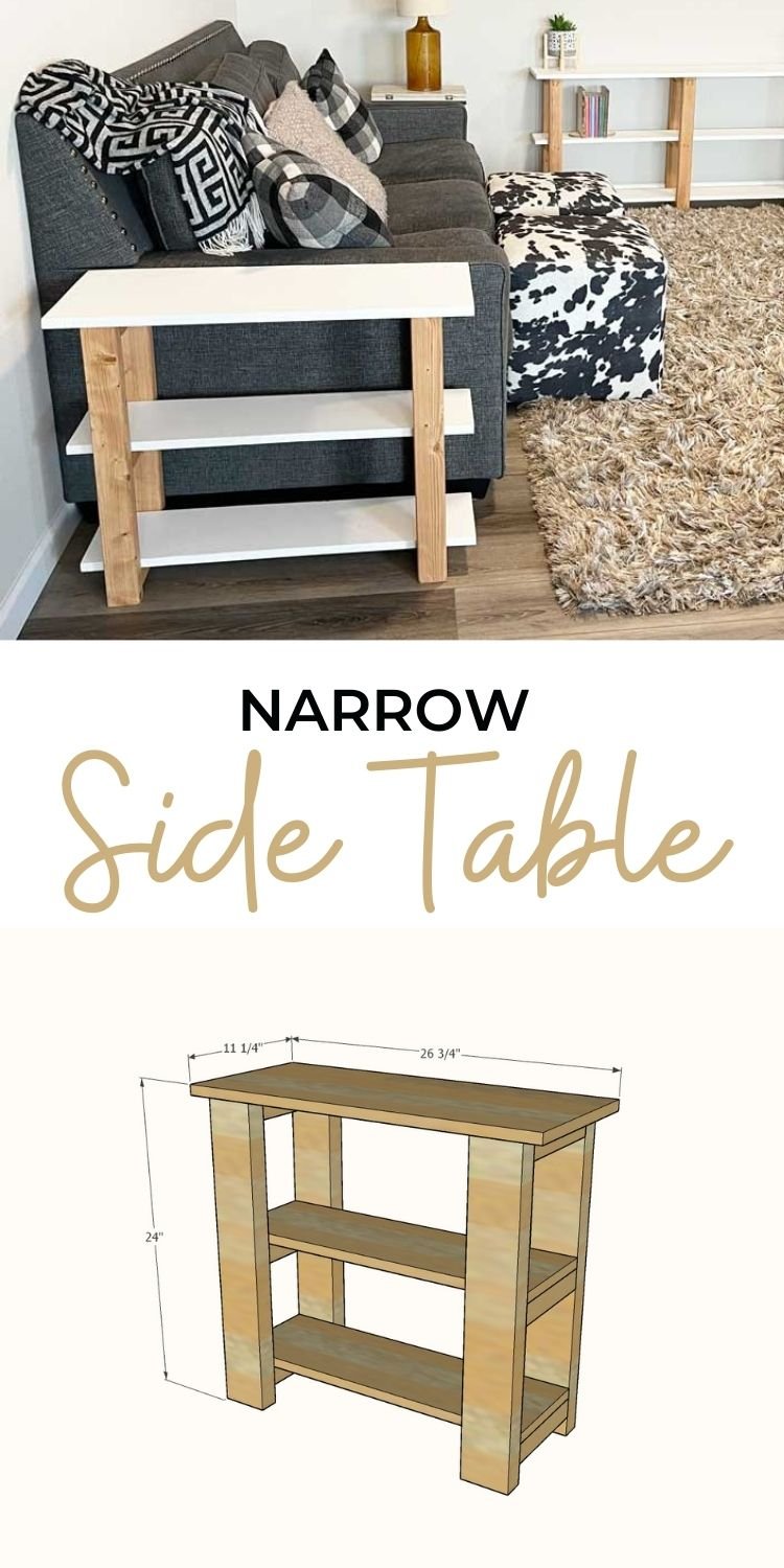 Narrow Side Table