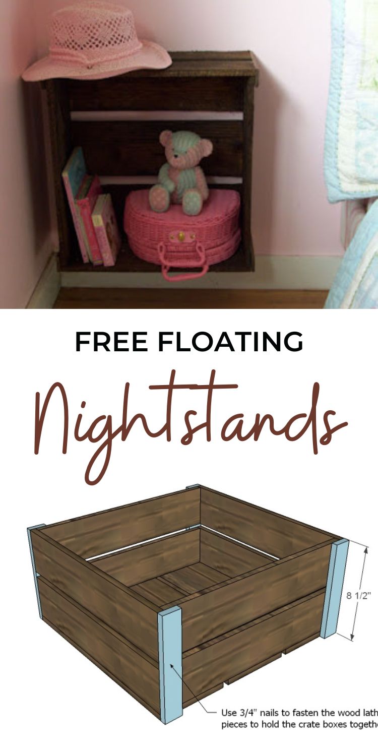 Free Floating Nightstands