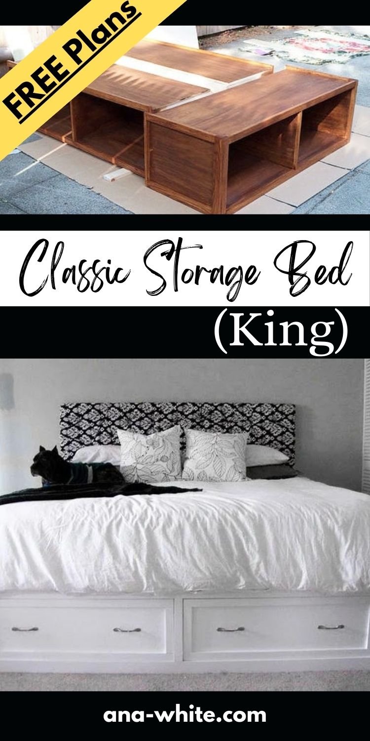 Classic Storage Bed (King)