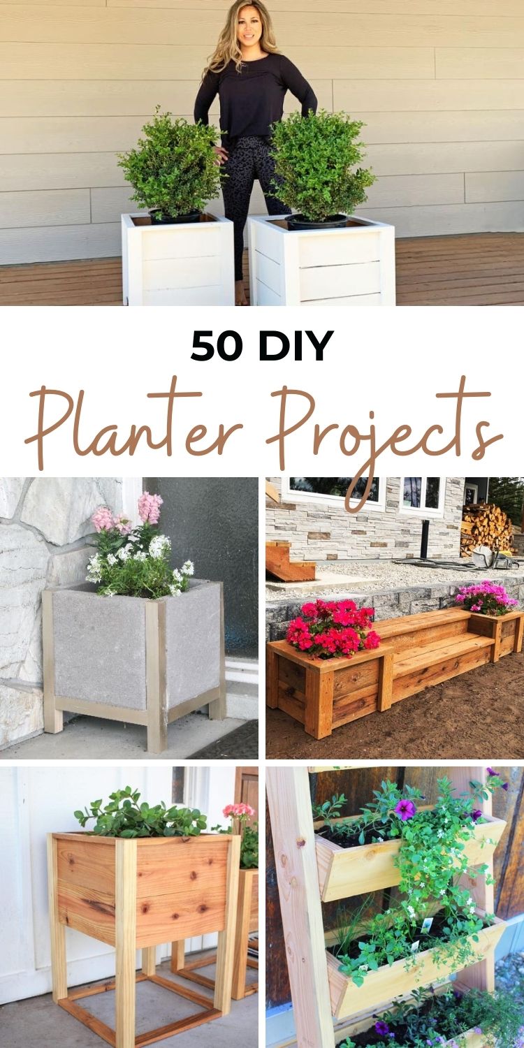 50 DIY Planter Projects