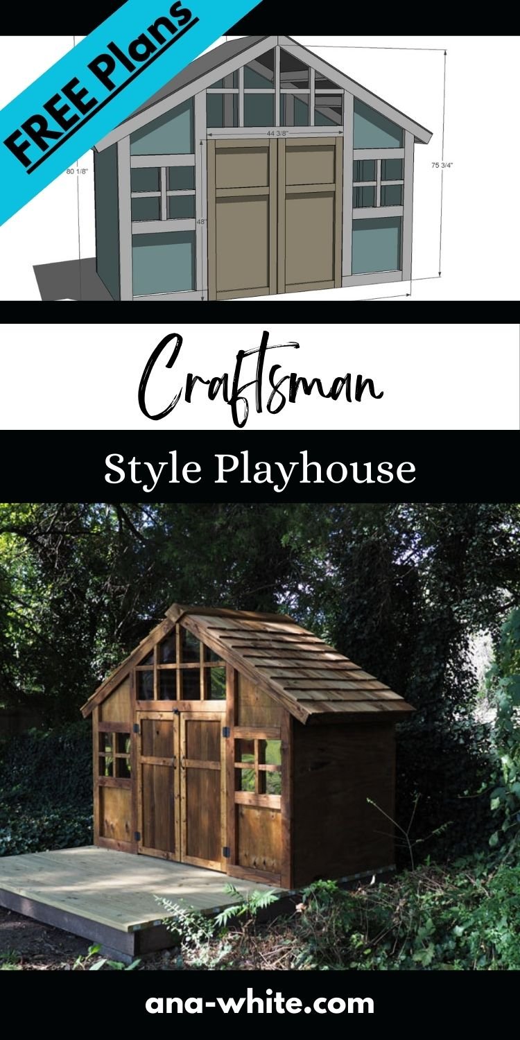 Craftsman Style Playhouse