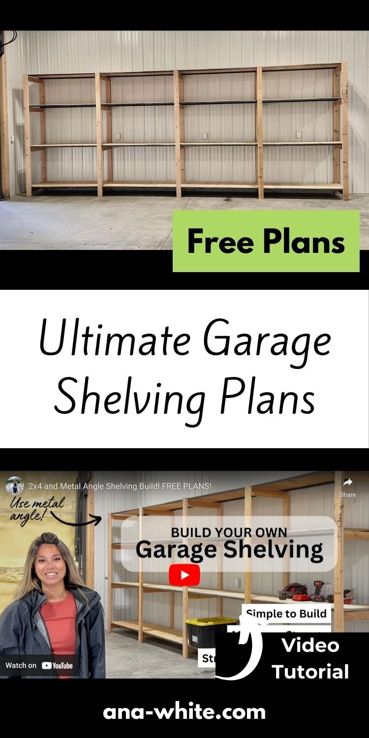 Ultimate Garage Shelving Plans