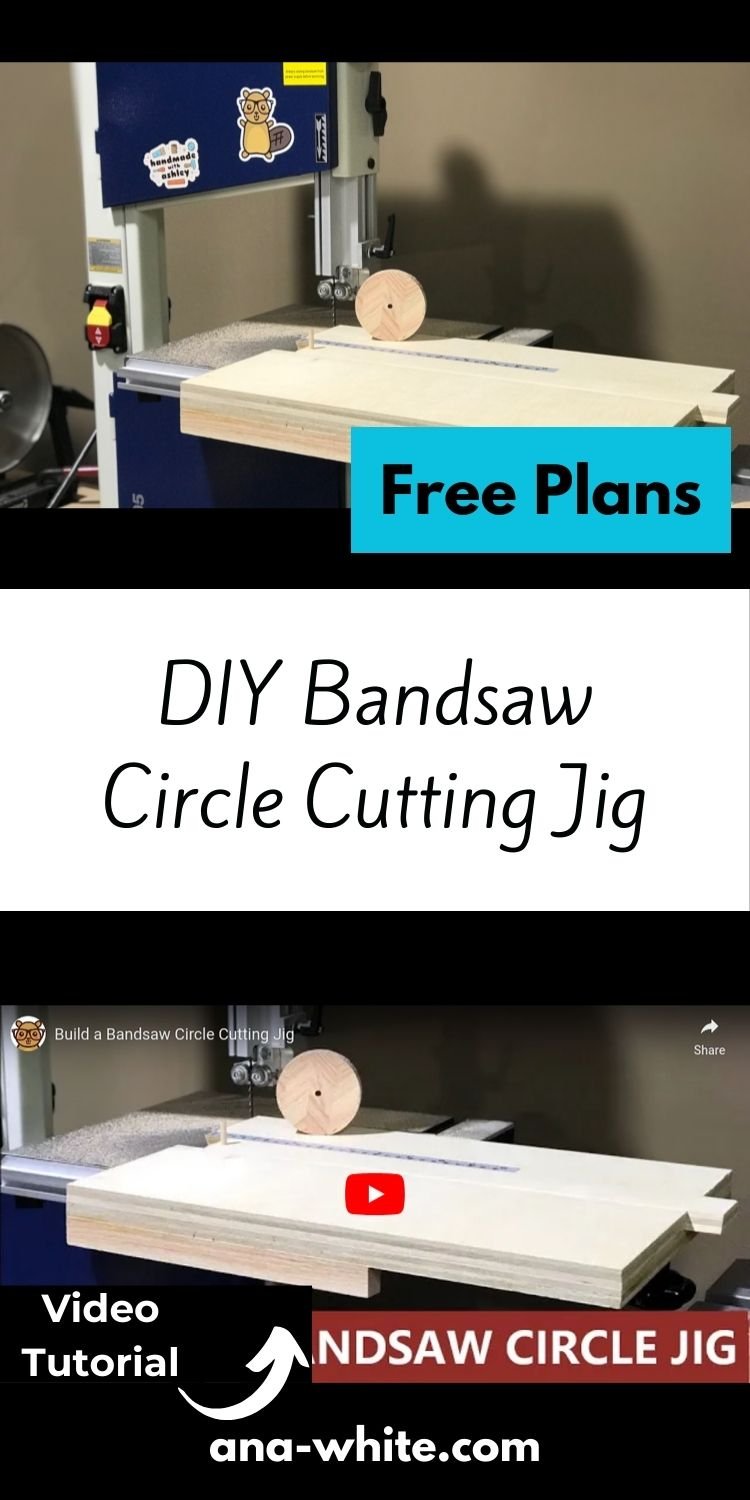 DIY Bandsaw Circle Cutting Jig