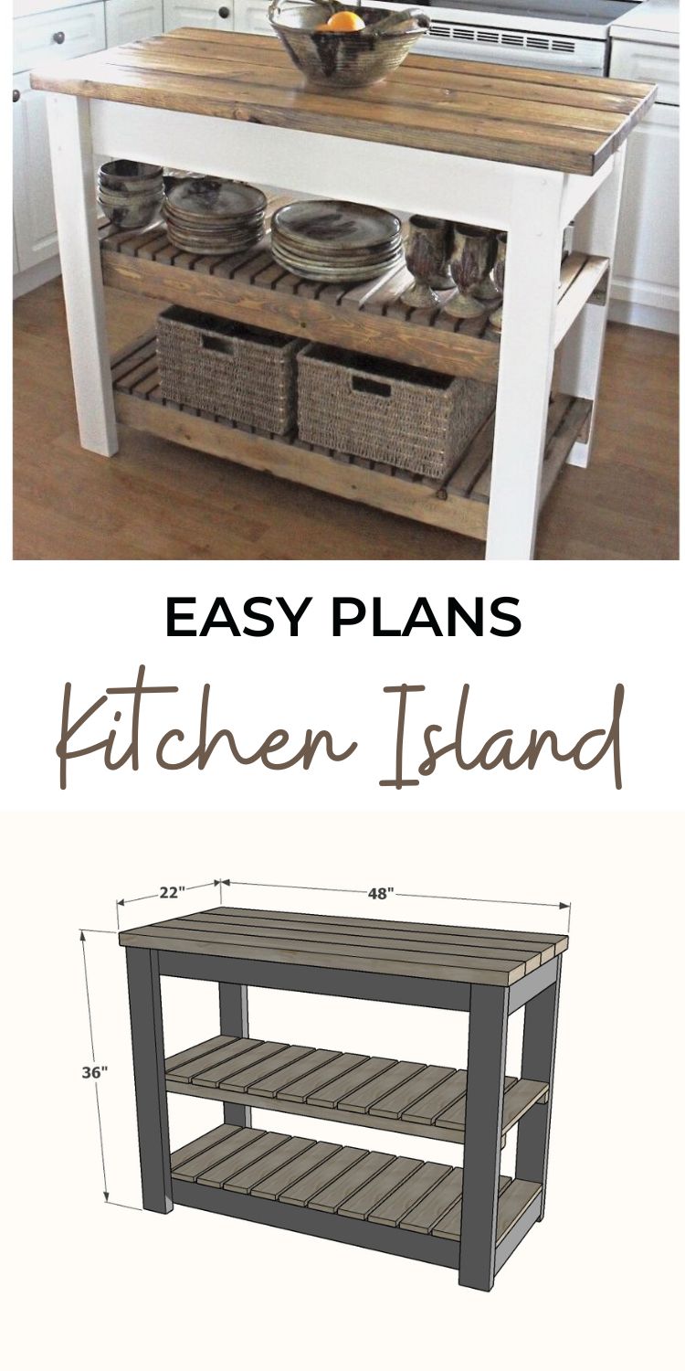 Easy Kitchen Island Plans