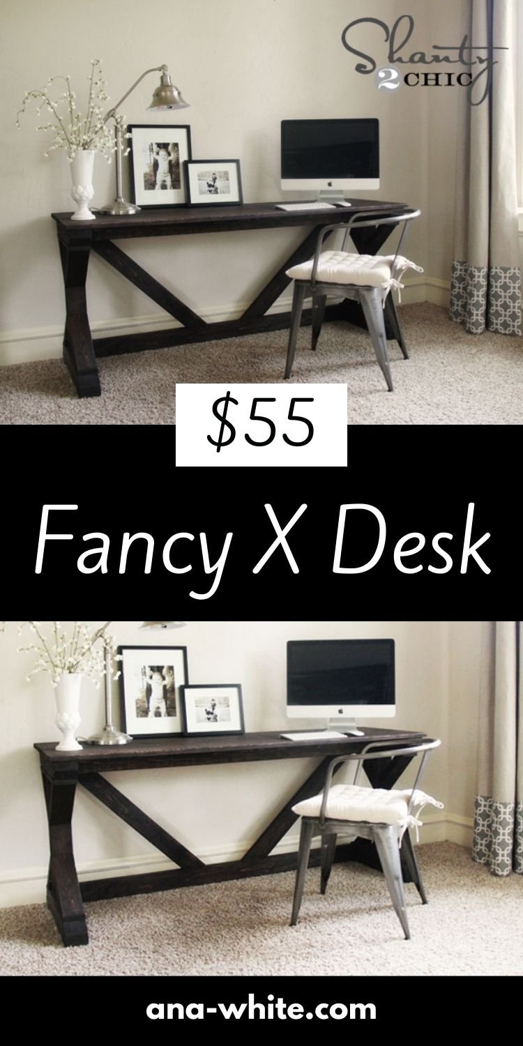 DIY Home Office Desk System - Shanty 2 Chic