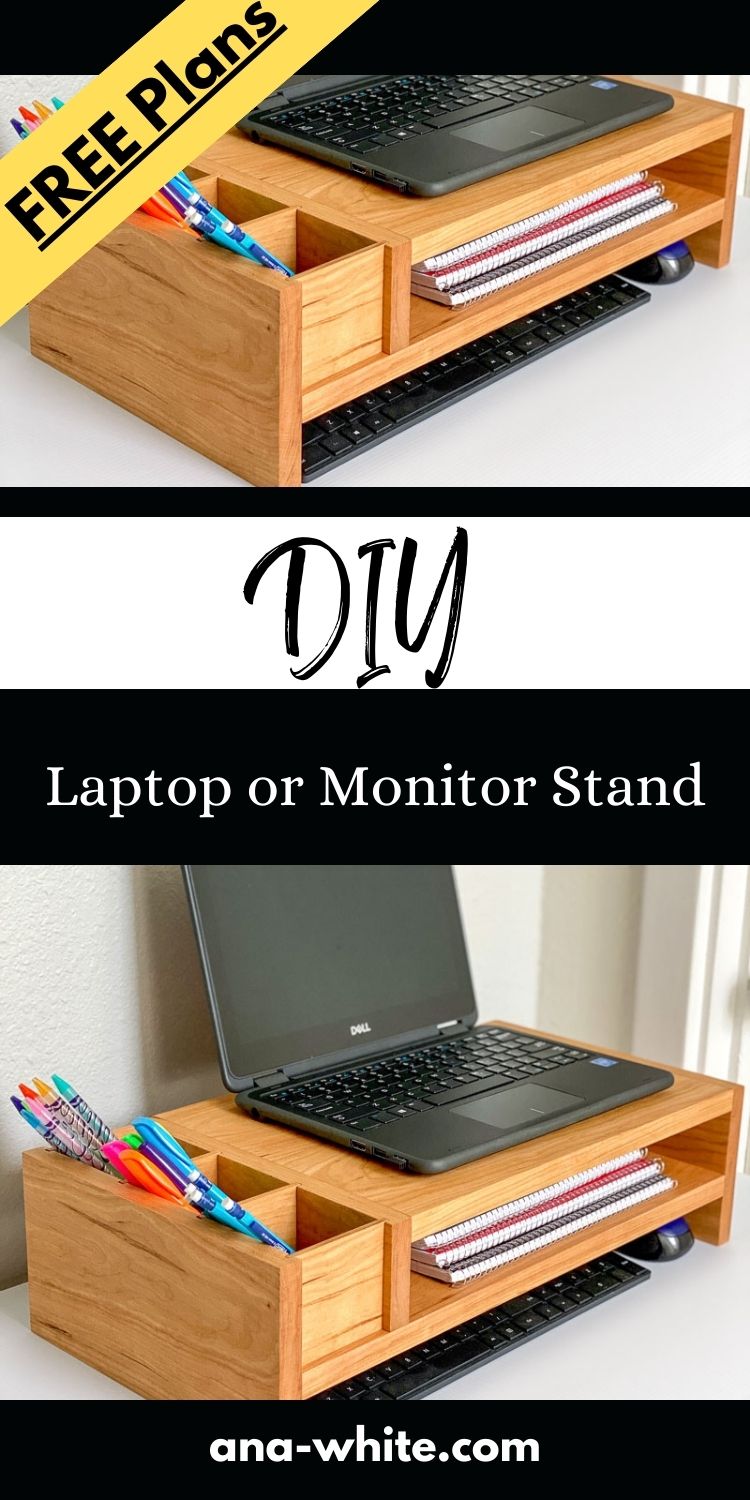 DIY Laptop or Monitor Stand
