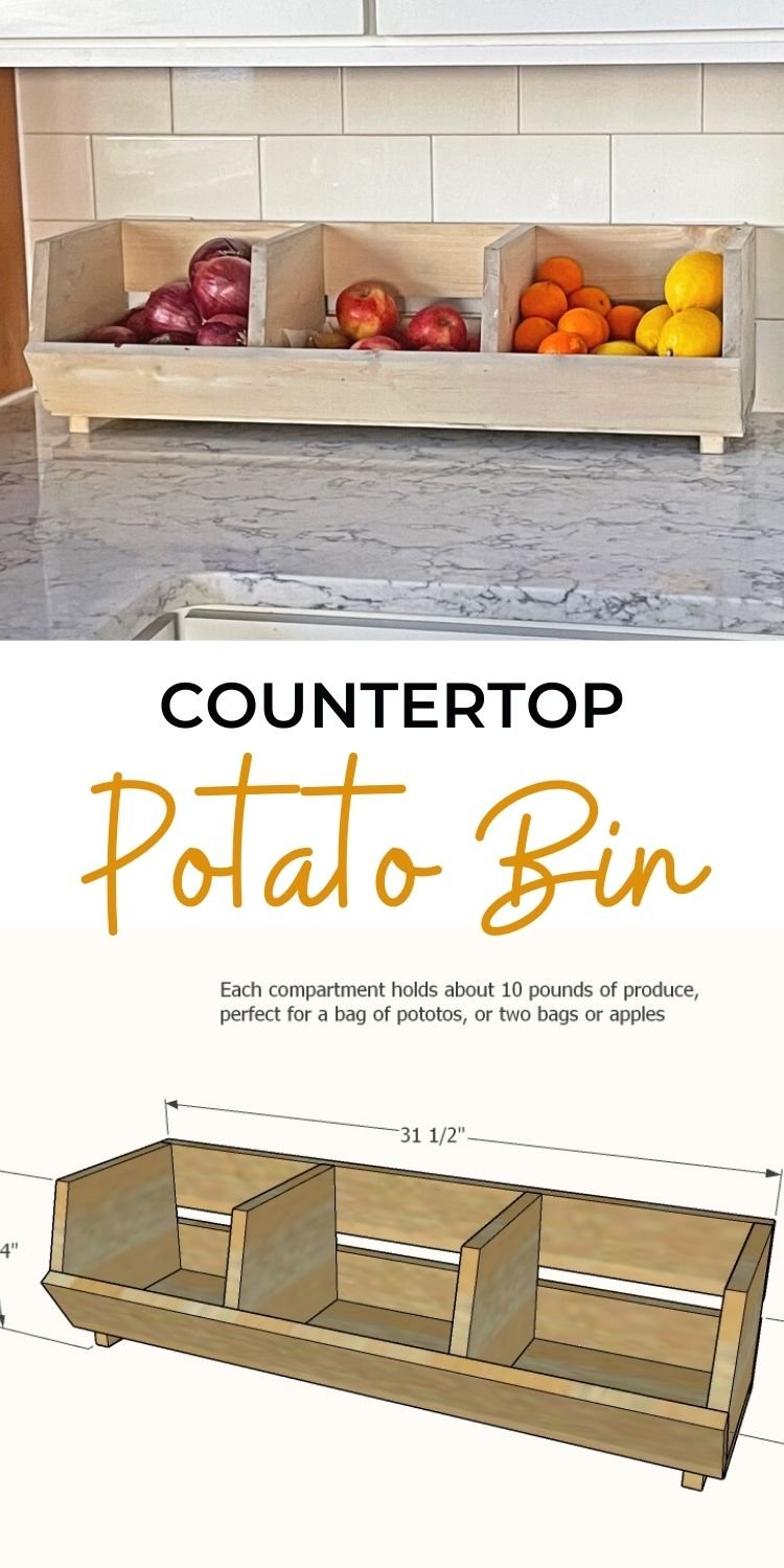 Countertop Potato Bin