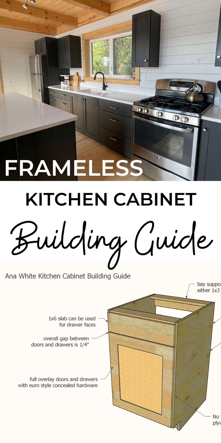Frameless Kitchen Cabinet Building Guide   Ana White