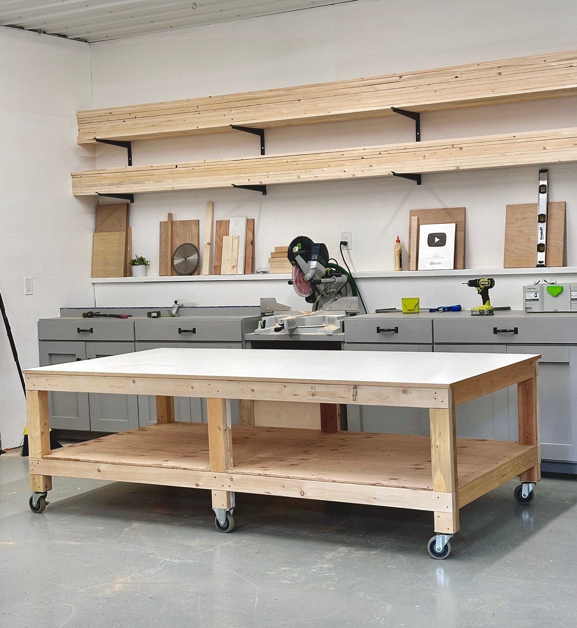 4×8 Work Table Plans