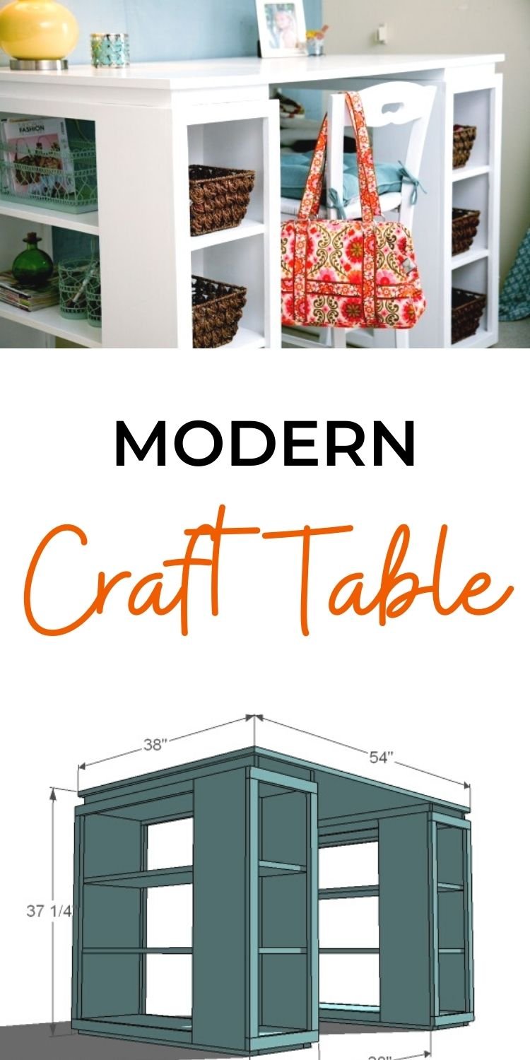 Modern Craft Table 